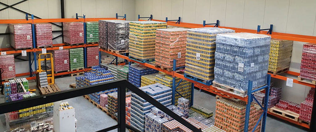 Partijen voeding en drank verkocht aan Zerostock